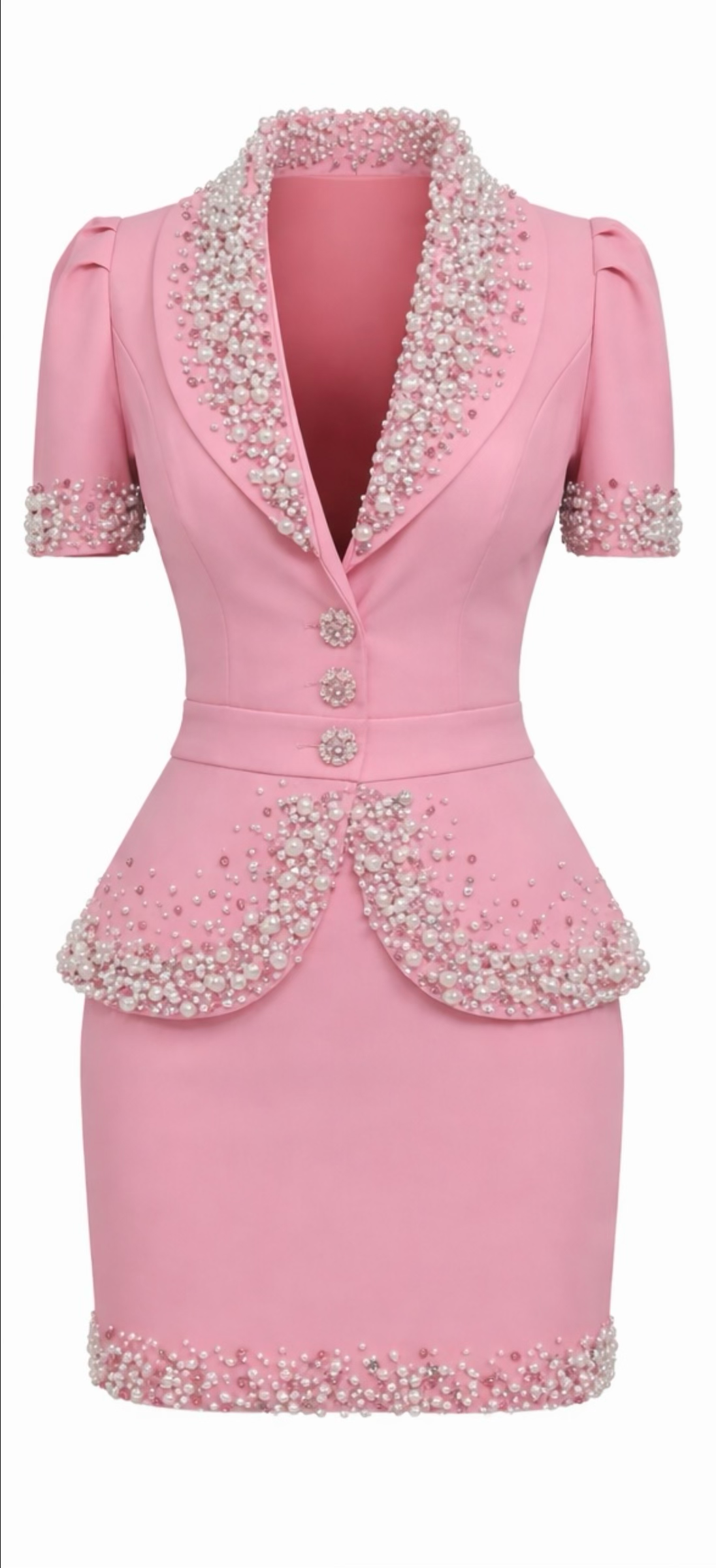 ‘Pink Ladies’ Blazer and Skirt